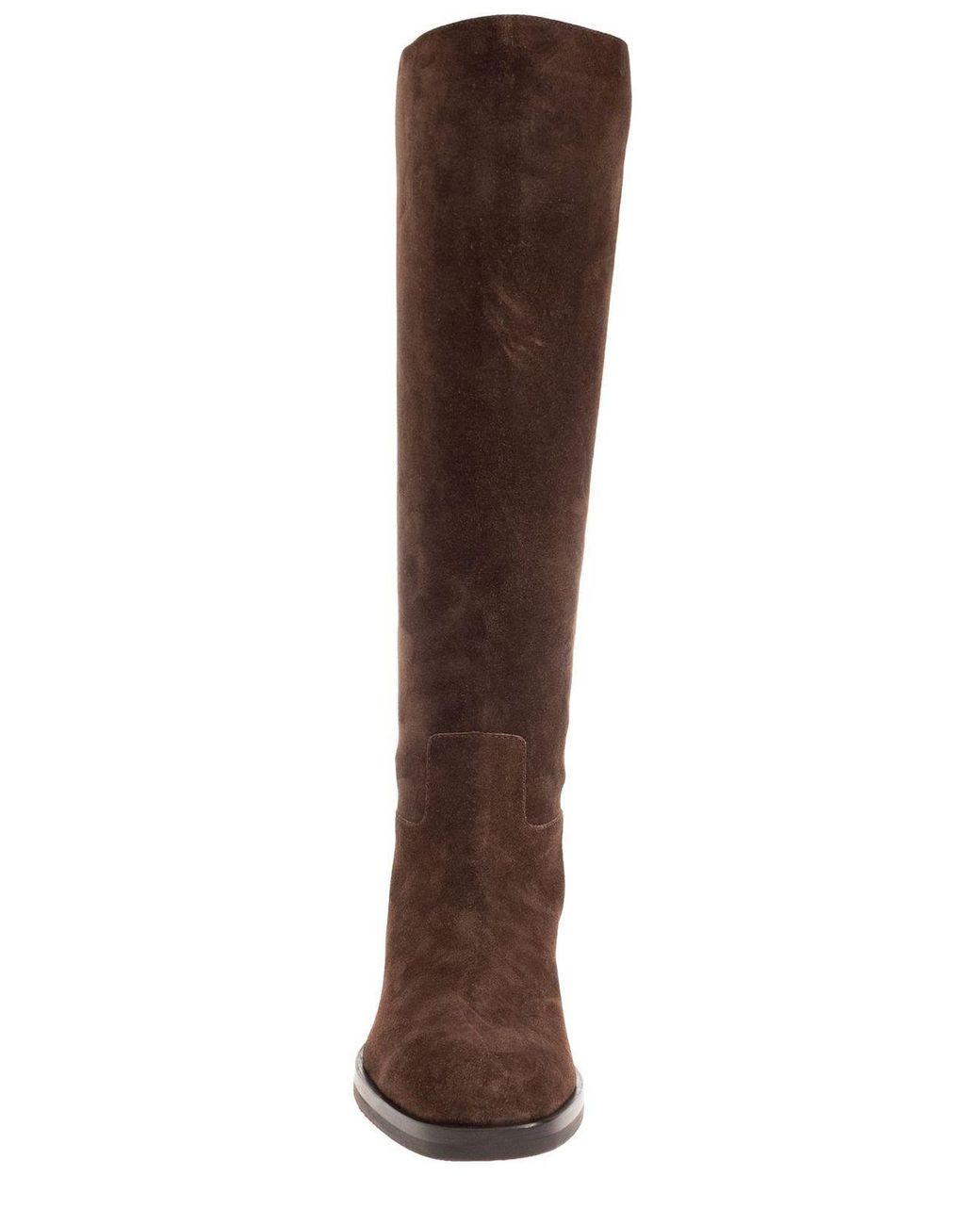 Jimmy Choo Brown Mave Pointed-Toe Boots