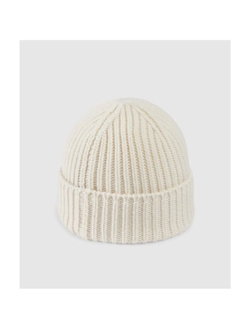 Gucci White Double G Cashmere Beanie