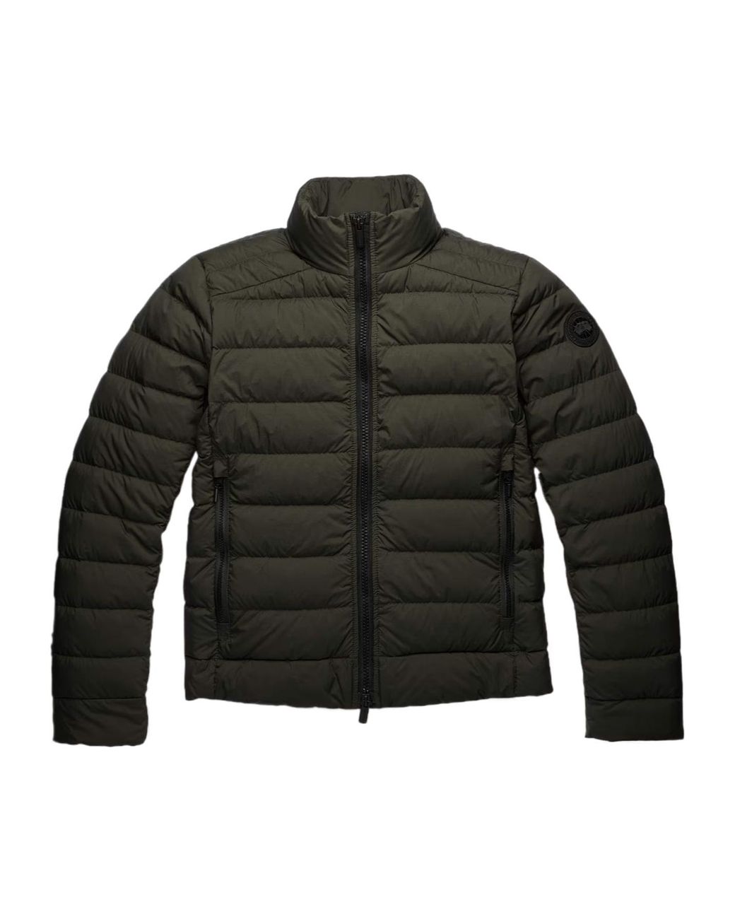 Canada Goose Black Crofton Quilted Jacket for men