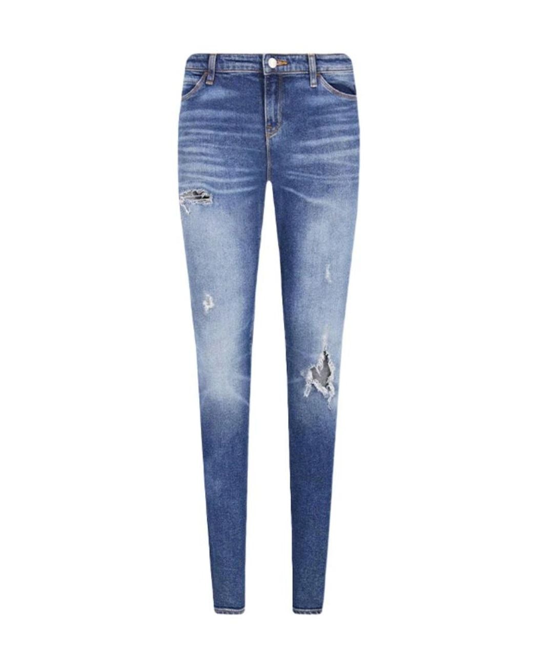 Emporio Armani Blue Slim Jeans