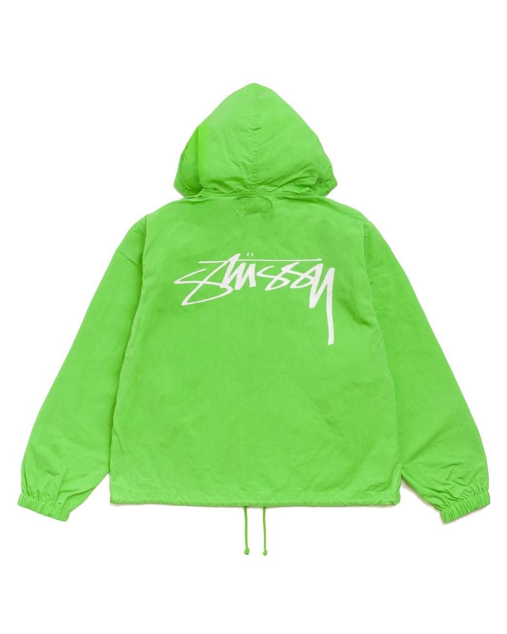 Stussy Green Long-Sleeve Casual Jacket for men
