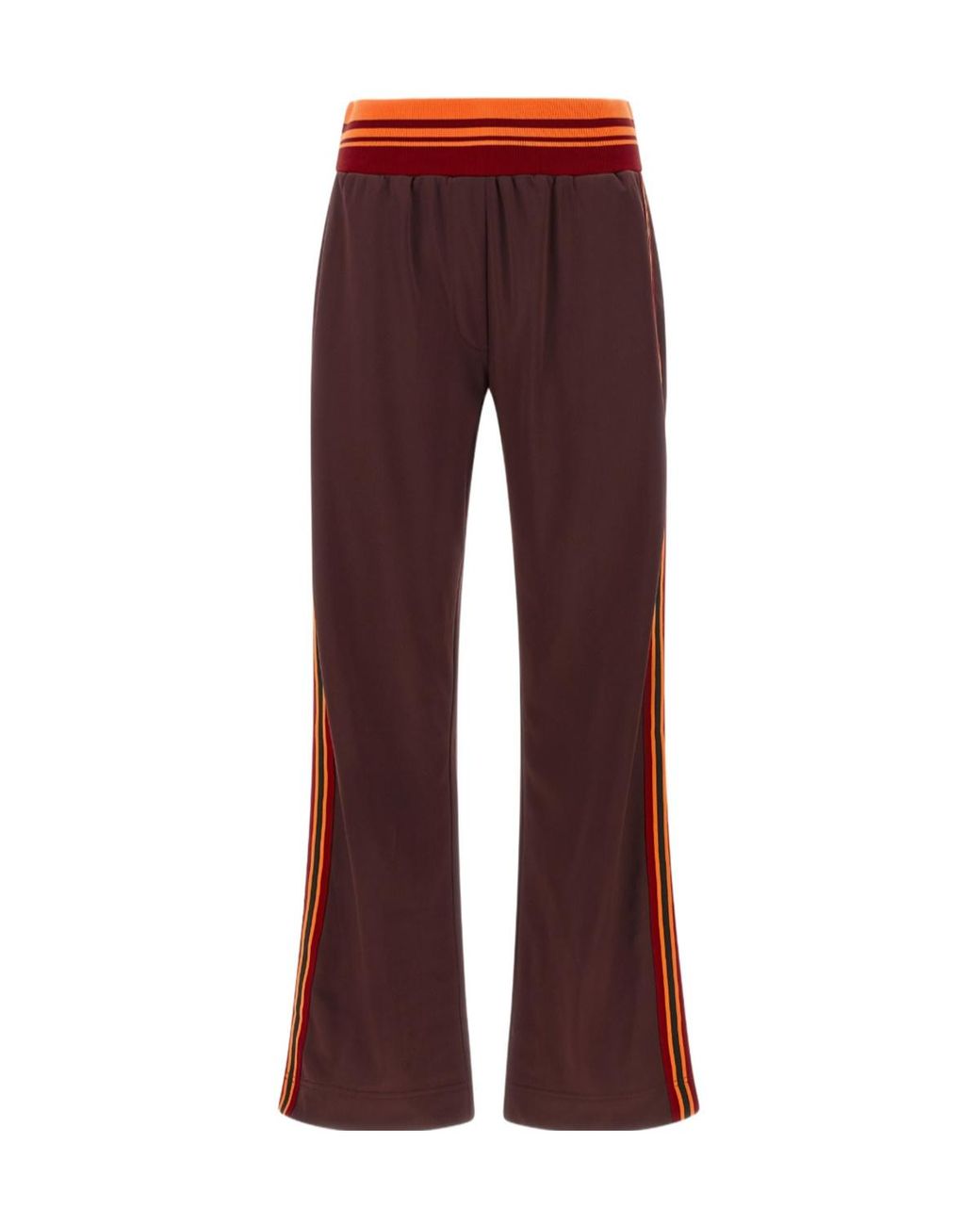 Dries Van Noten Red Jersey Track Pants