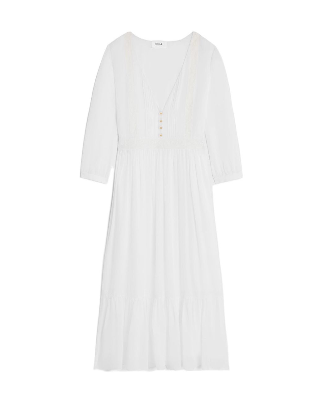 Céline White Maxi Dress