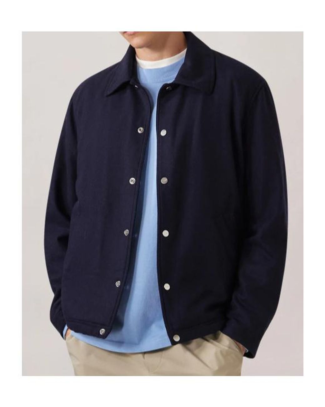 Autry Blue Zipped Logo Embroidered Hoodie for men