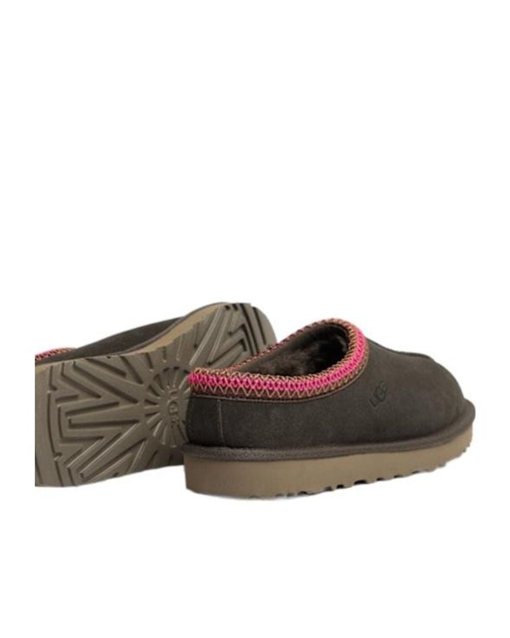Ugg Brown Mules With Single-Band Mask
