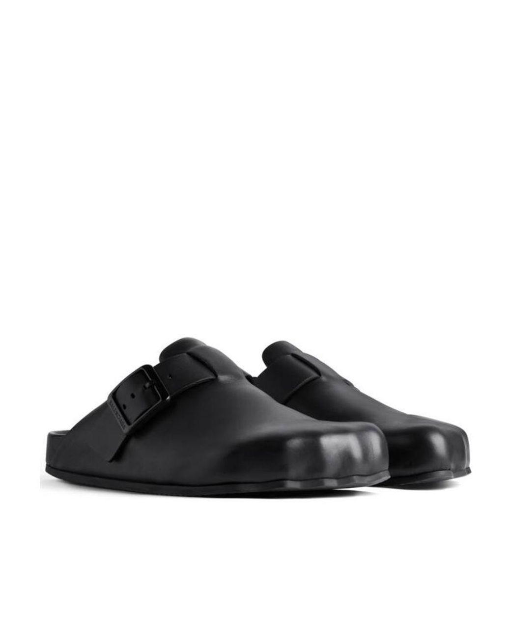 Balenciaga Black Sunday Slip-On Mules