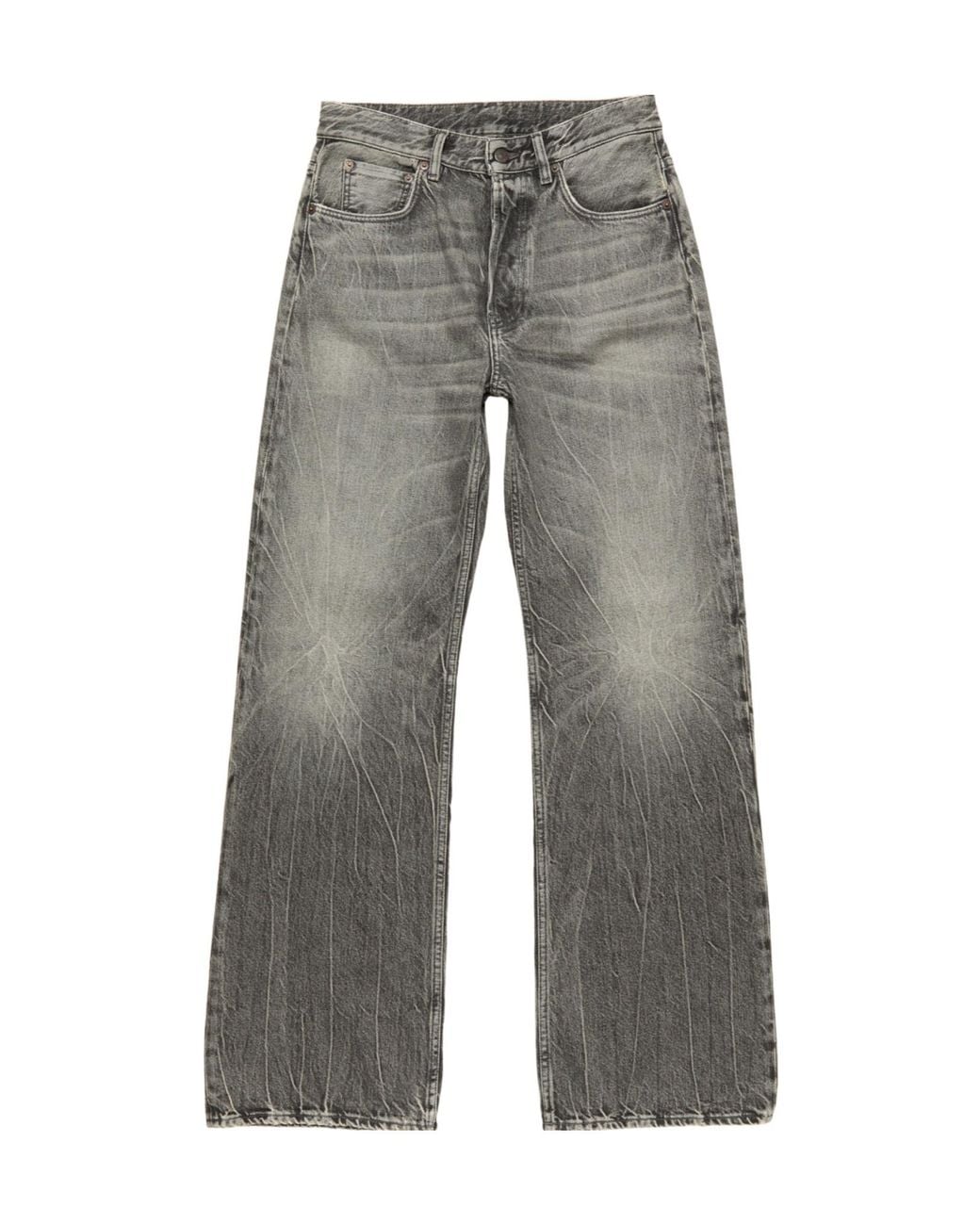 Acne Gray Regular Fit Jeans