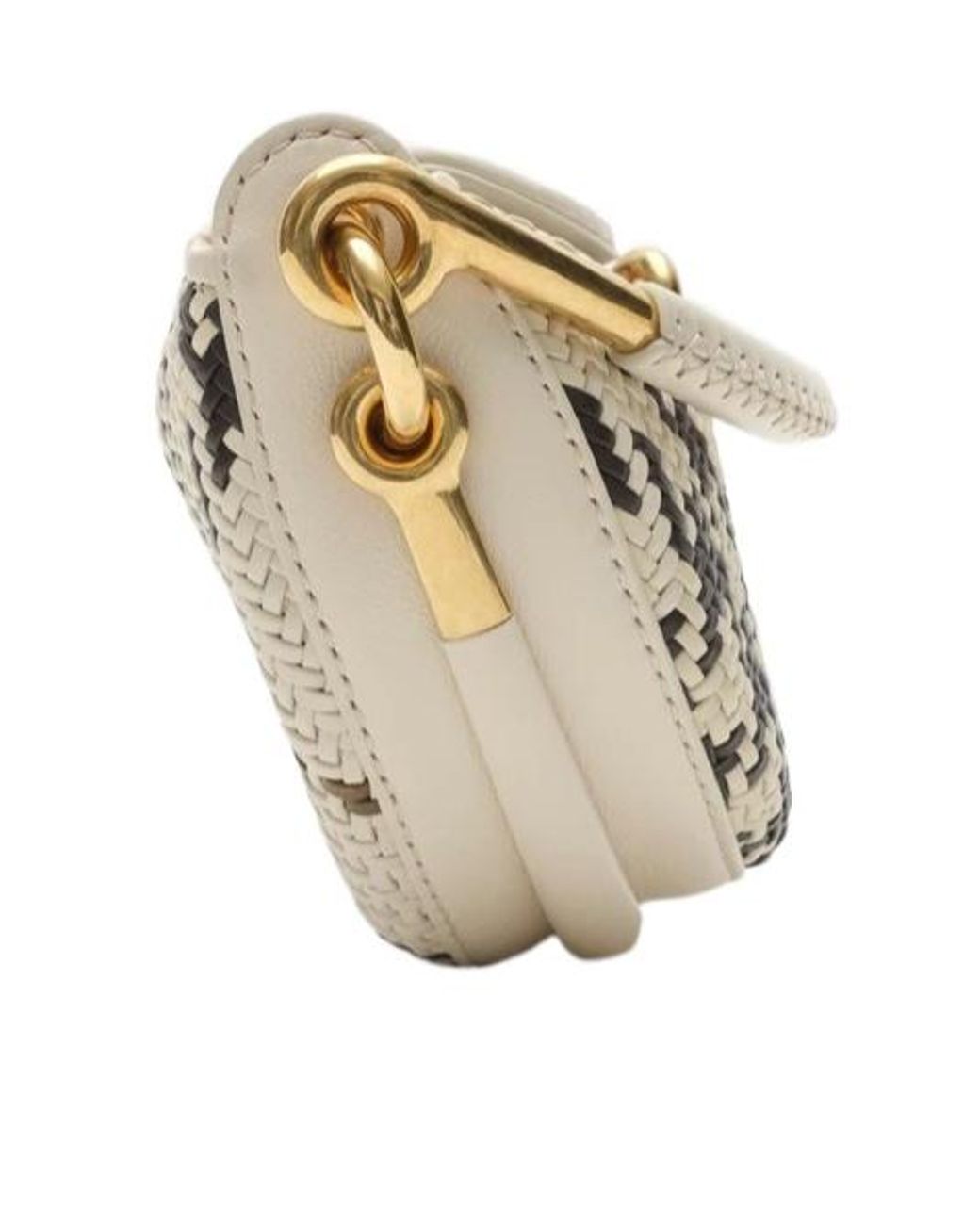 Burberry White Bridle Clutch