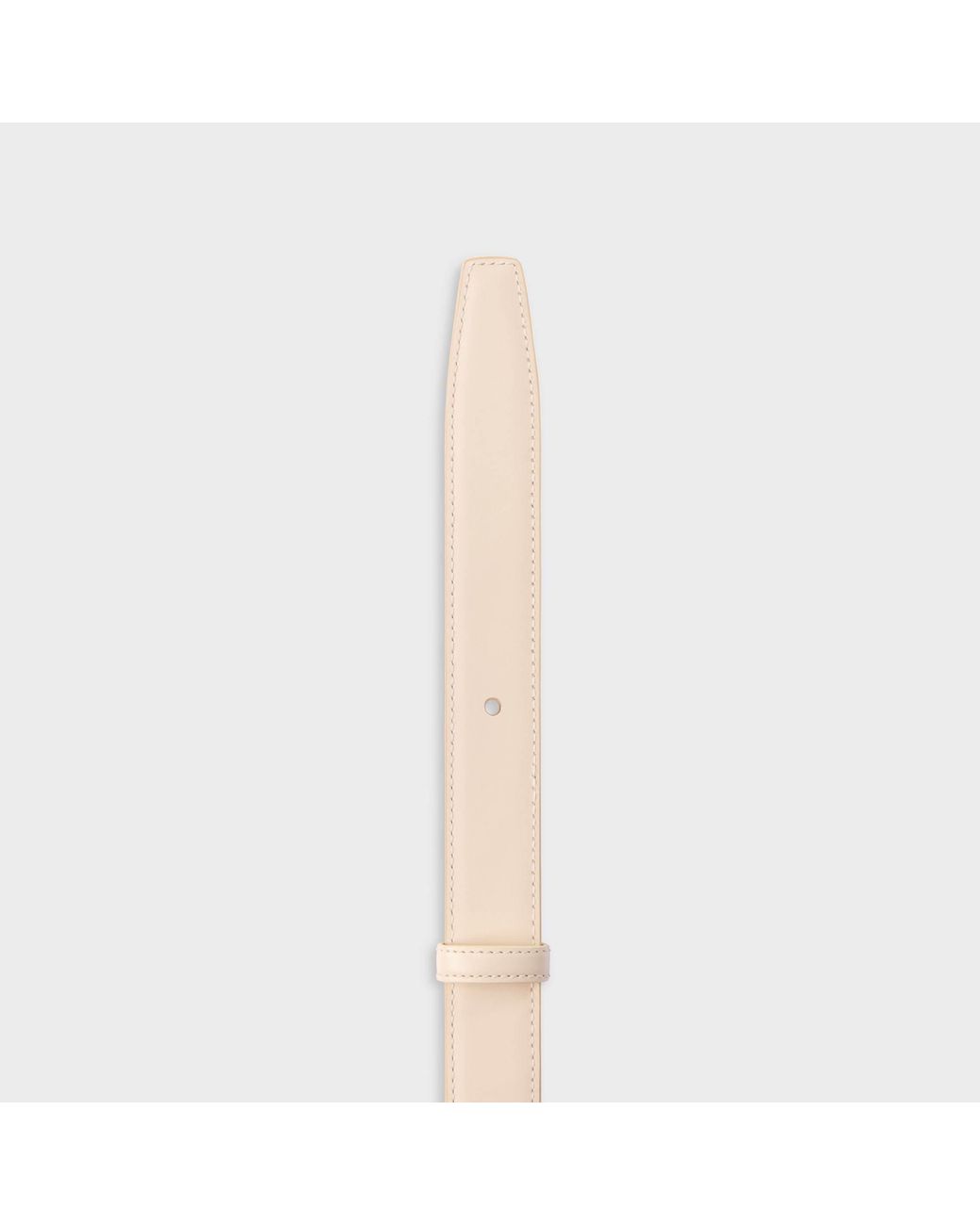 Céline White Reversible Strap 25