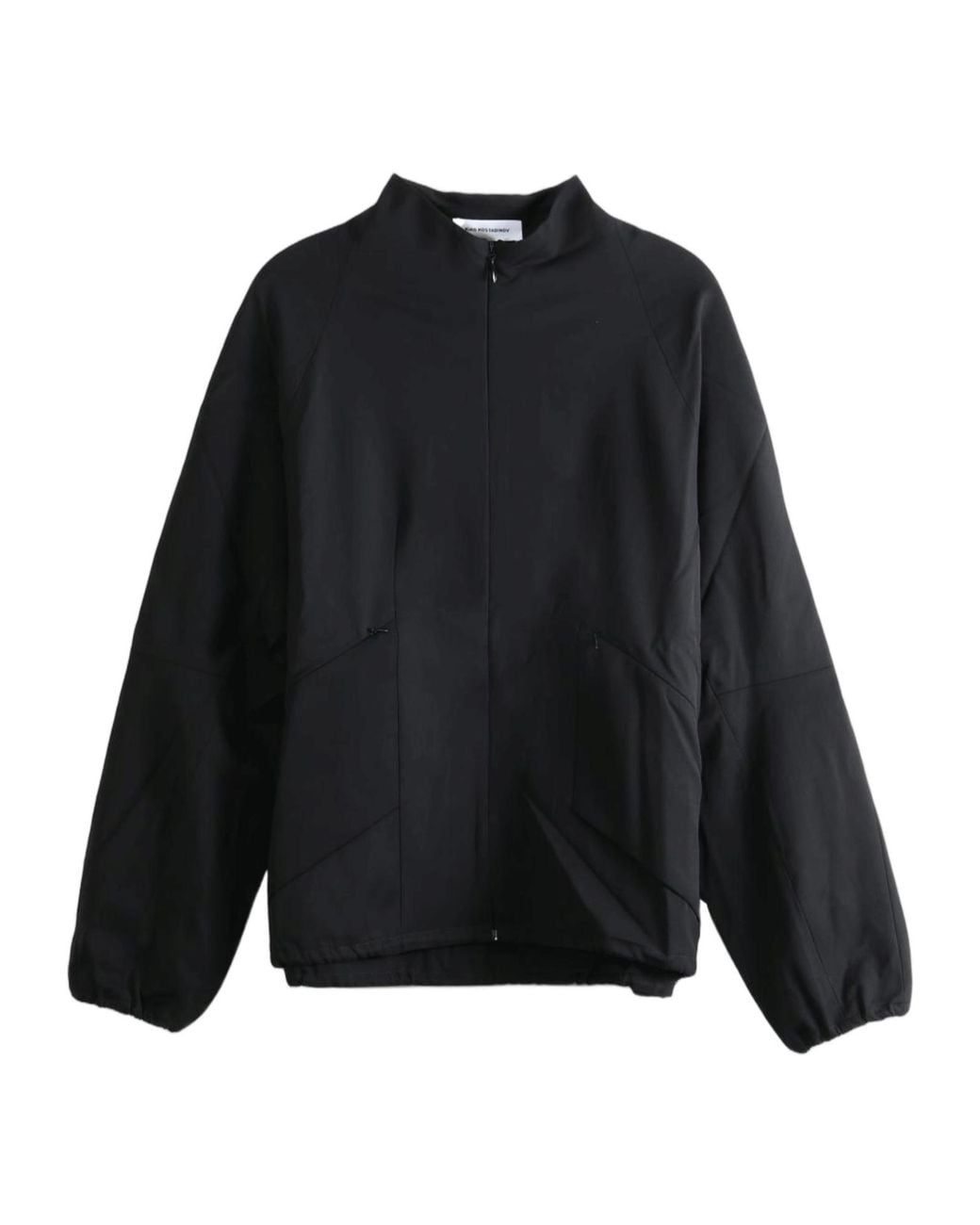 Kiko Kostadinov Black Erdiko Funnel-Neck Jacket for men