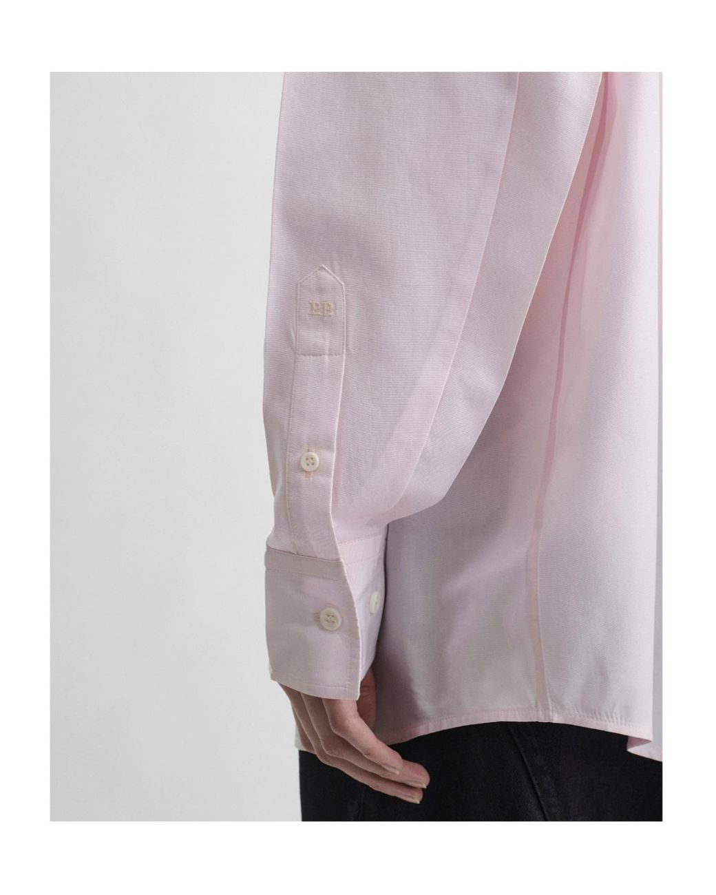 Phoebe Philo Pink Button Collar Shirt