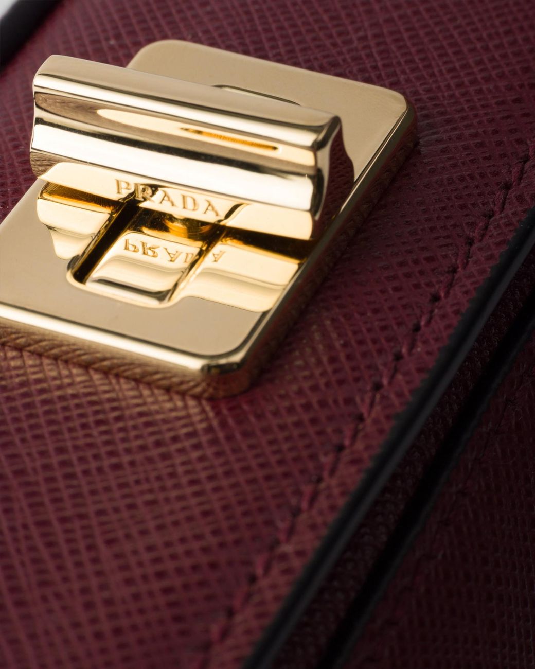 Prada Purple Avoir Saffiano Mini-Bag