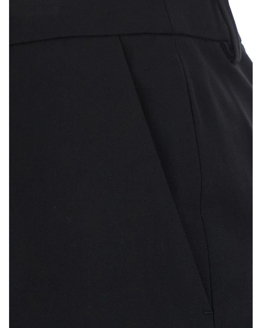 DUNST Black High-Waist Long Skirt