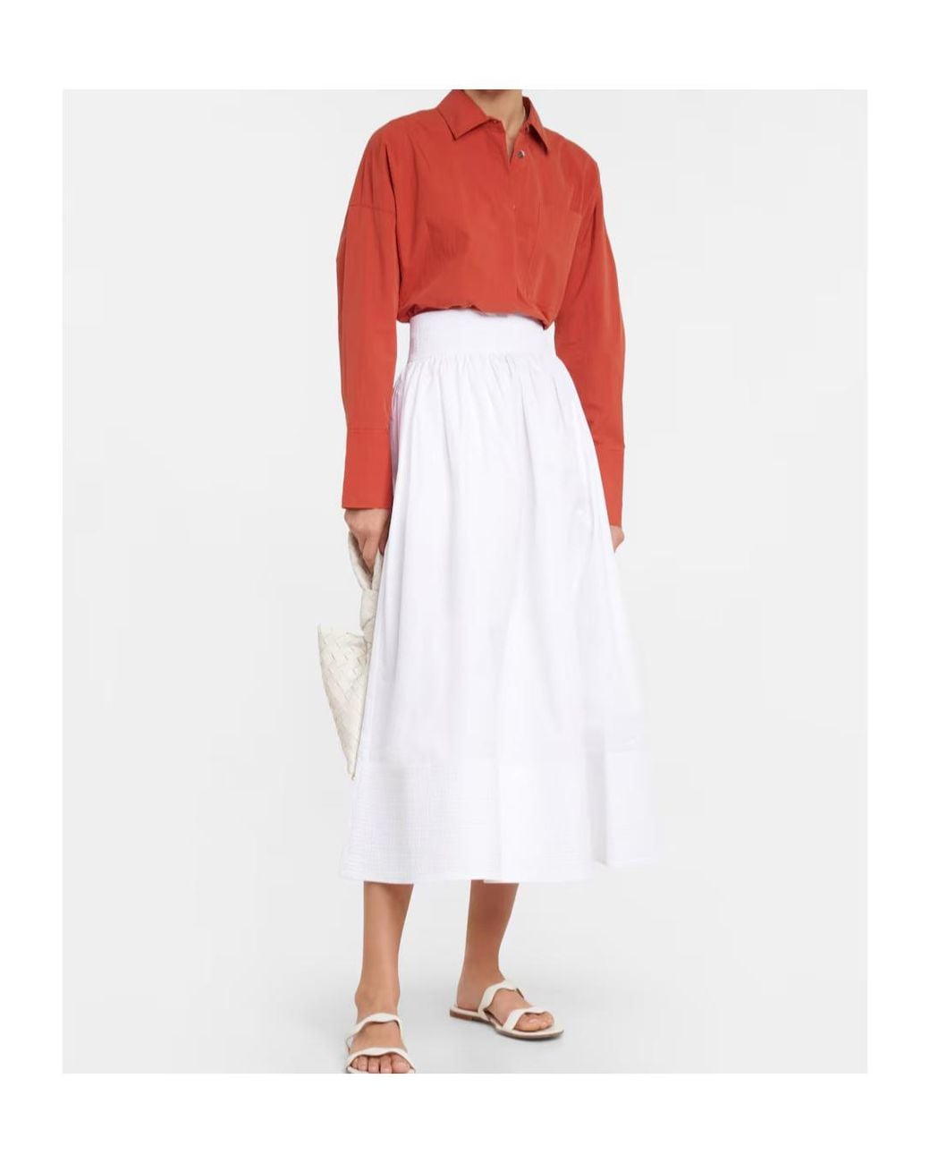 Co. Red Essentials Tton-Blend Shirt