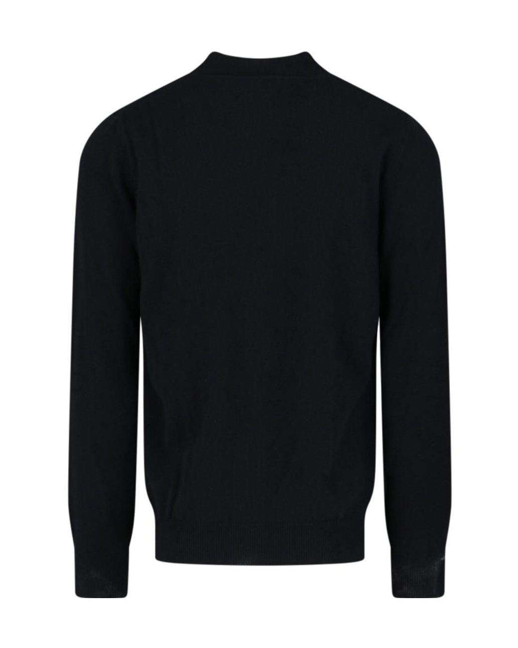 COMME DES GARÇONS PLAY Blue Comme Des Garçons Play Heart-Patch Knitted Cardigan for men