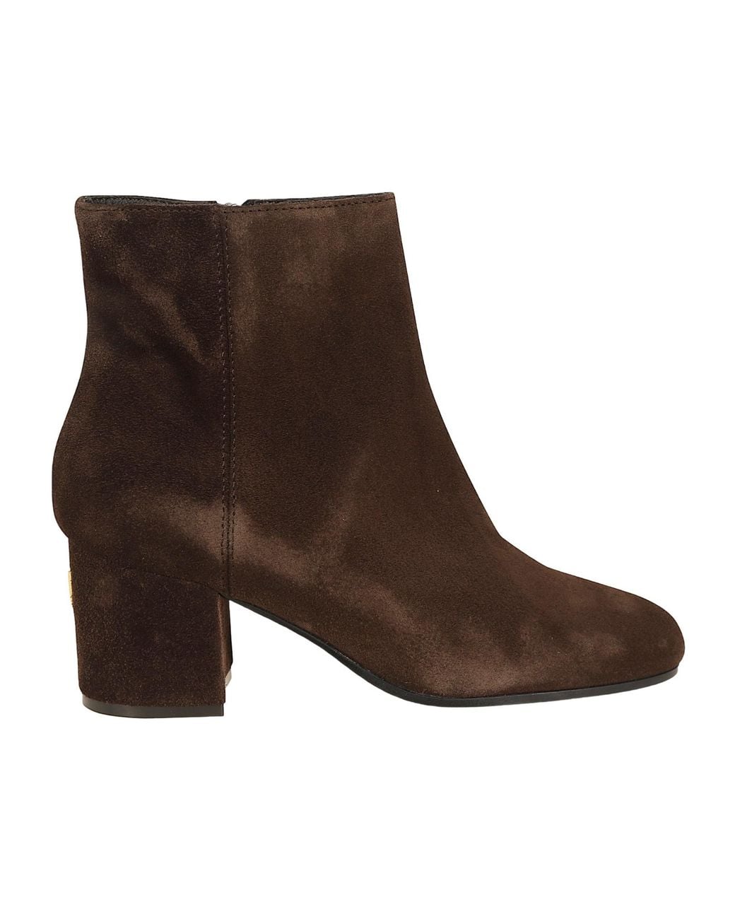 Via Roma 15 Brown Chic Mini Block Heel Boots