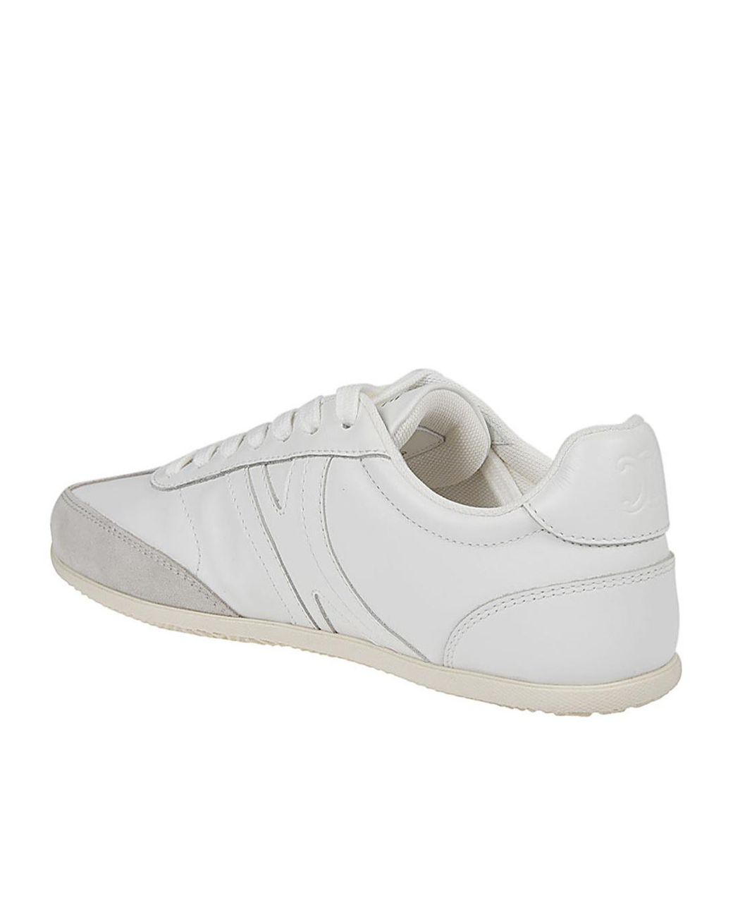 Céline White Jogger Low Lace-Up Sneaker