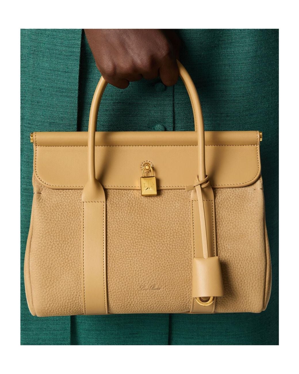Loro Piana Natural Loom Bag L25