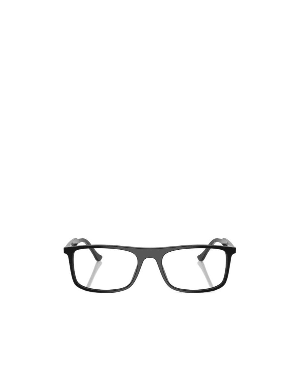 Ray-Ban White Geometric Frame Plain Mirror for men