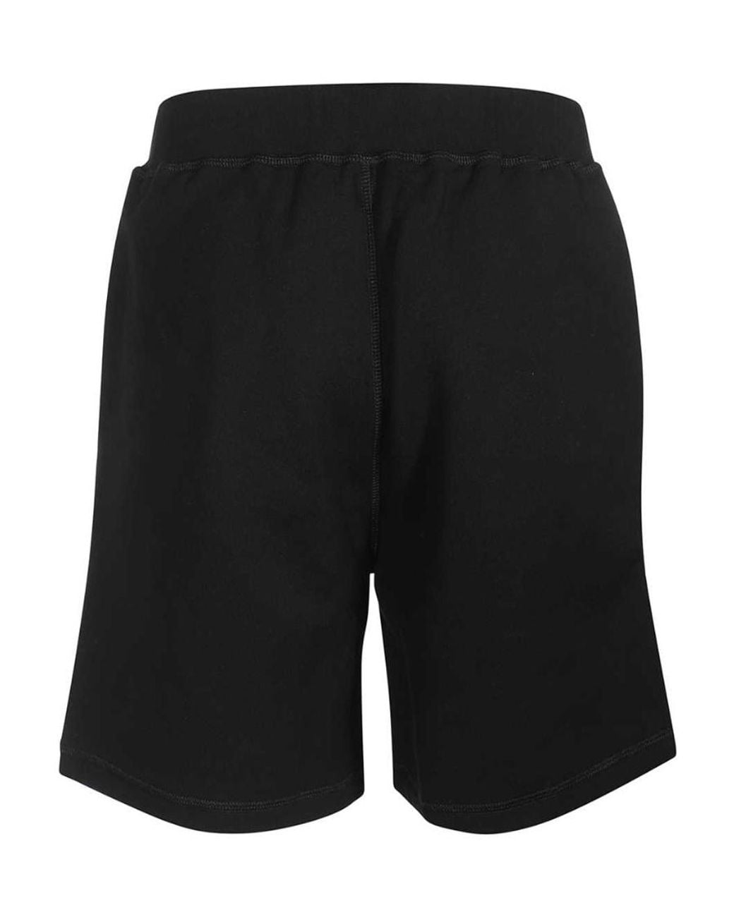 DSquared² Black Icon Logo Track Shorts for men