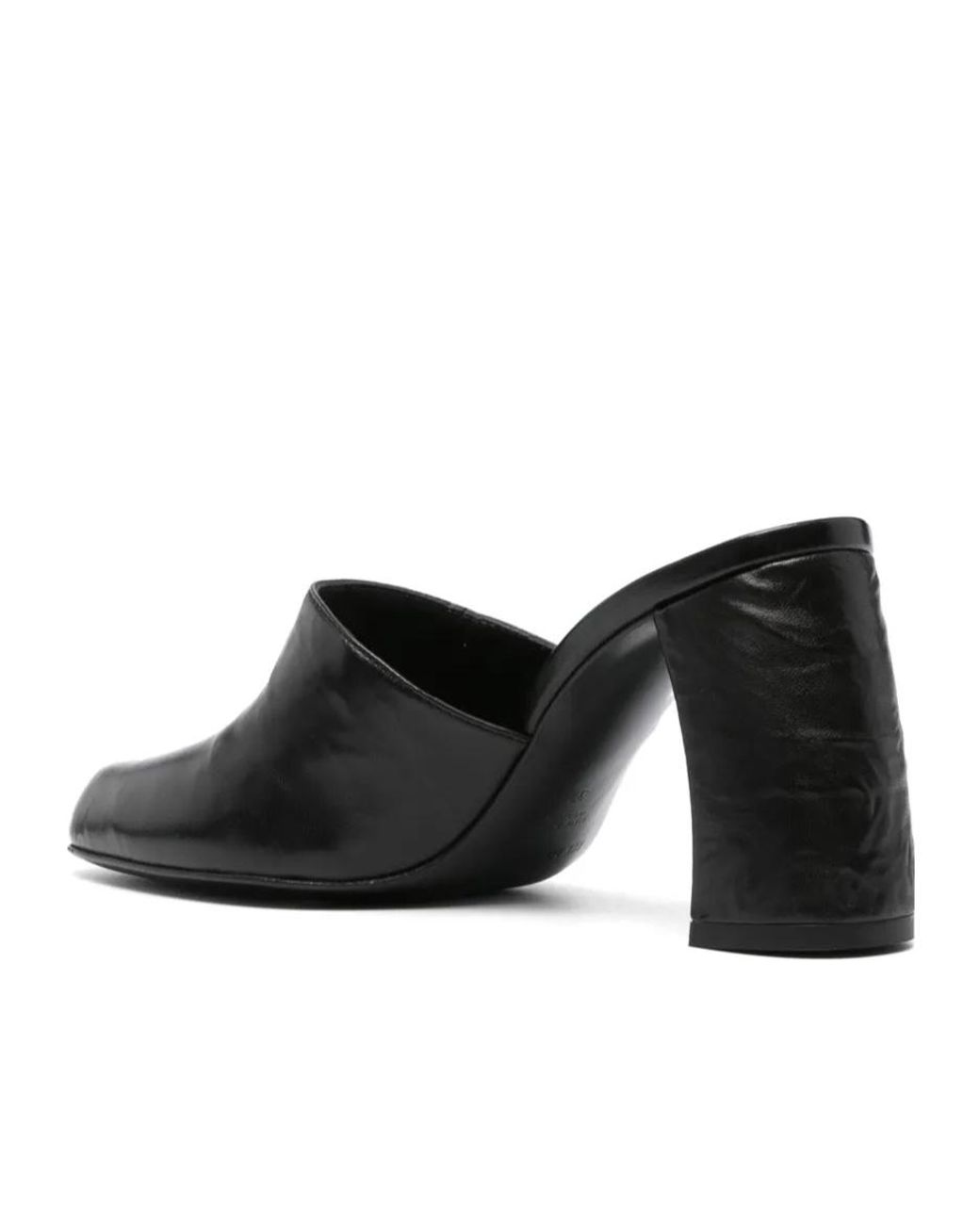 Ann Demeulemeester Black 90Mm Stephy Mules