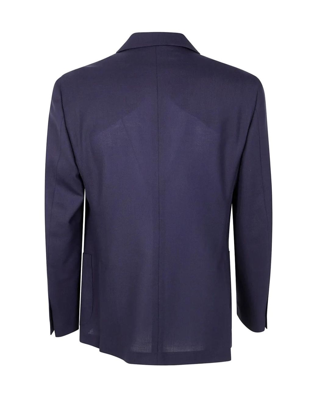 Lardini Blue Single-Breasted Blazer for men