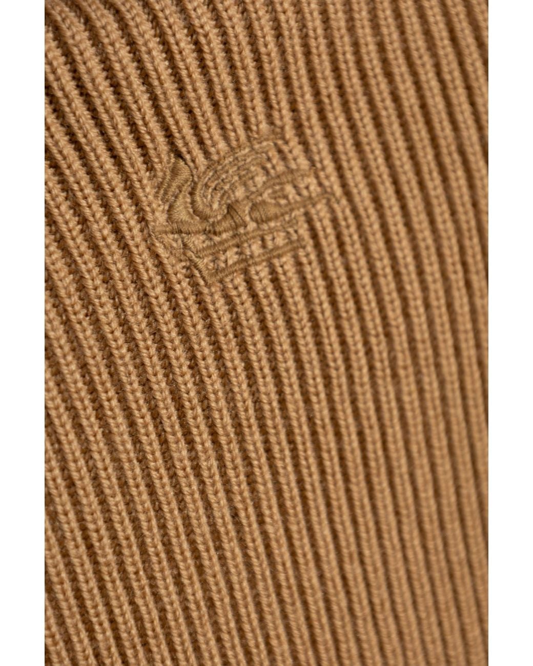 Etro Natural Turtleneck Knitted Jumper