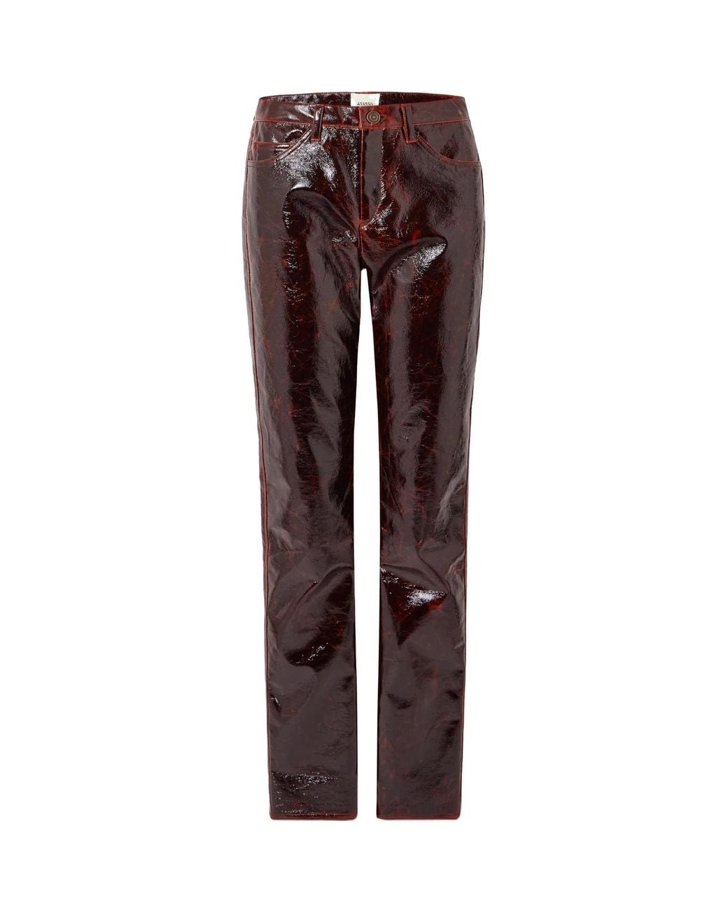 Isabel Marant Brown Lovis Casual Pants