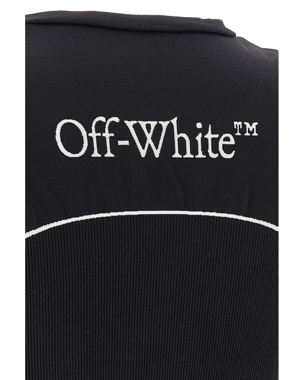 Off-White c/o Virgil Abloh Black Crew Neck Sports Vest