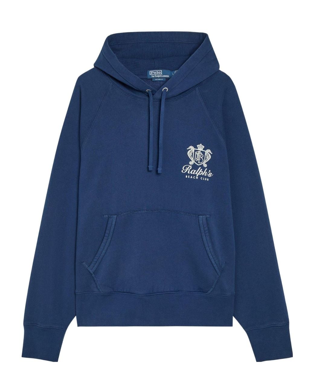Polo Ralph Lauren Blue Simple Hoodie for men