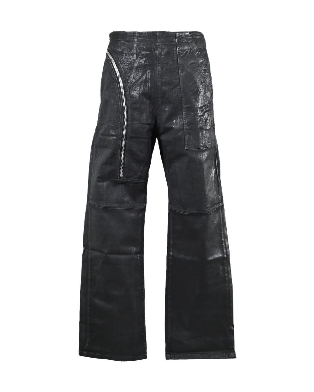 Rick Owens Gray Belt Loop Casual Pants for men
