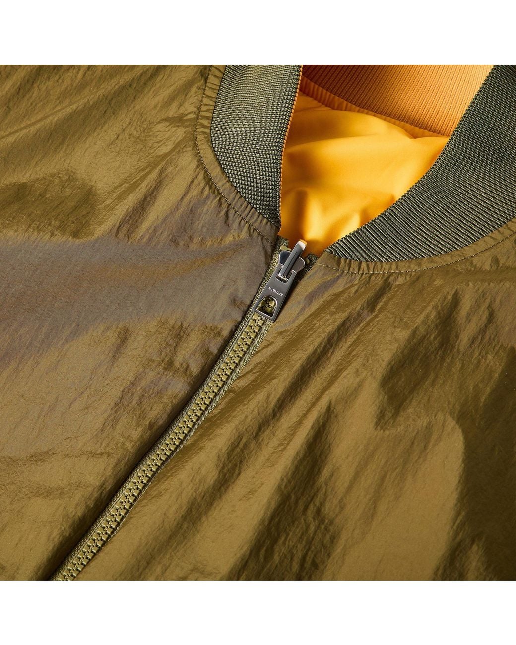 Moncler Yellow Bomber Jacket for men
