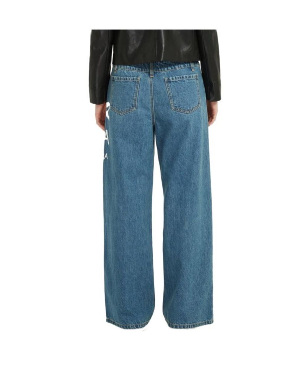 Marissa Chiara Blue Belt Loop Jeans