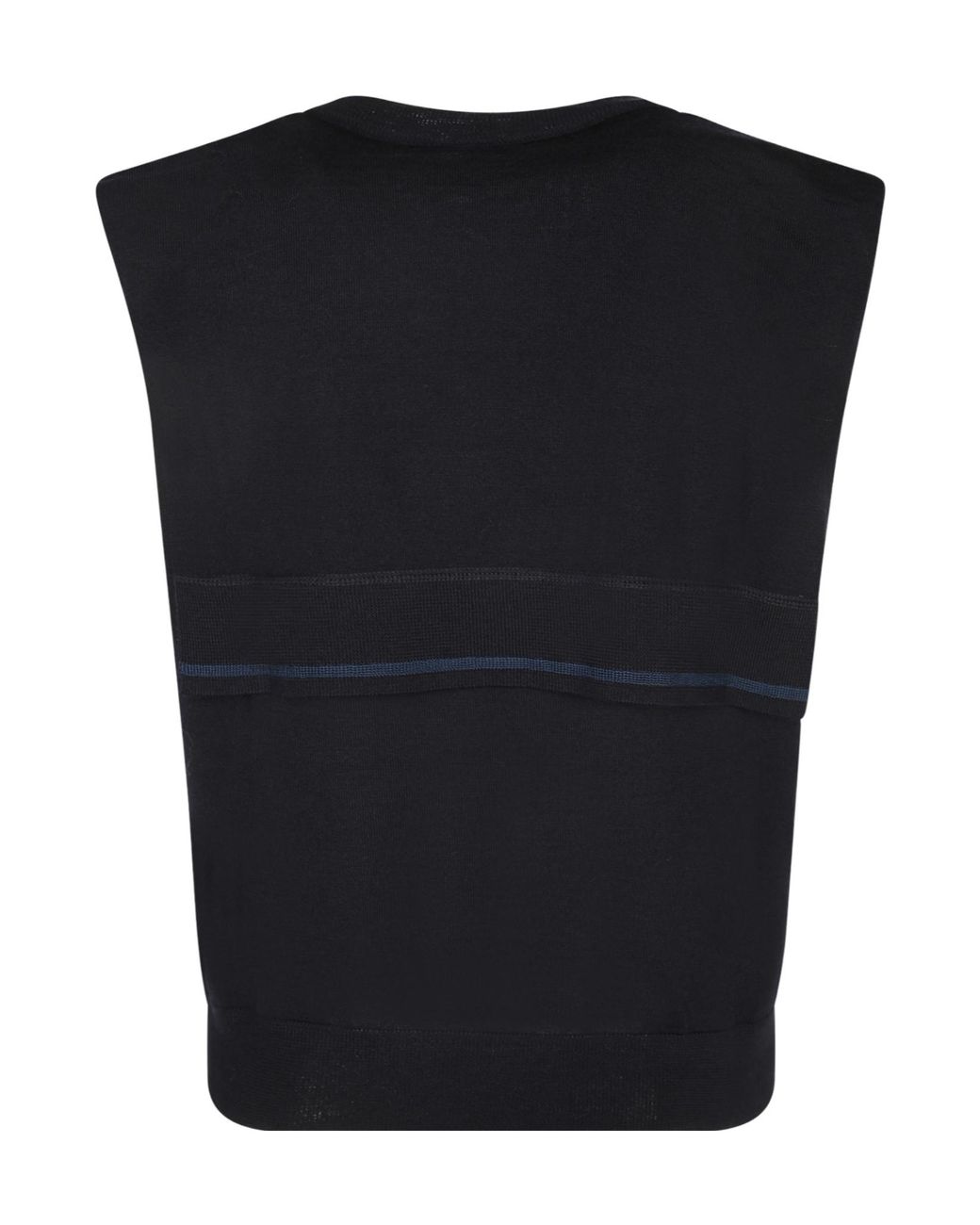 Paul Smith Black Knitted Vest