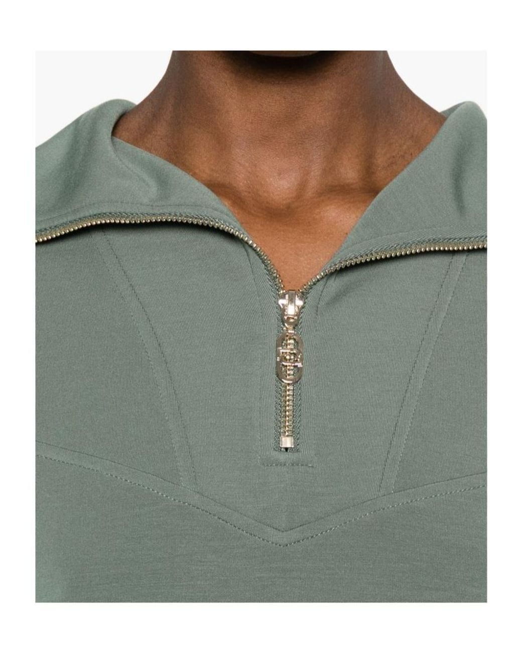 Liu Jo Green Logo-Detail Tracksuit