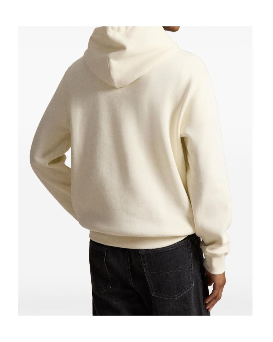 Polo Ralph Lauren White Polo Bear Hoodie for men