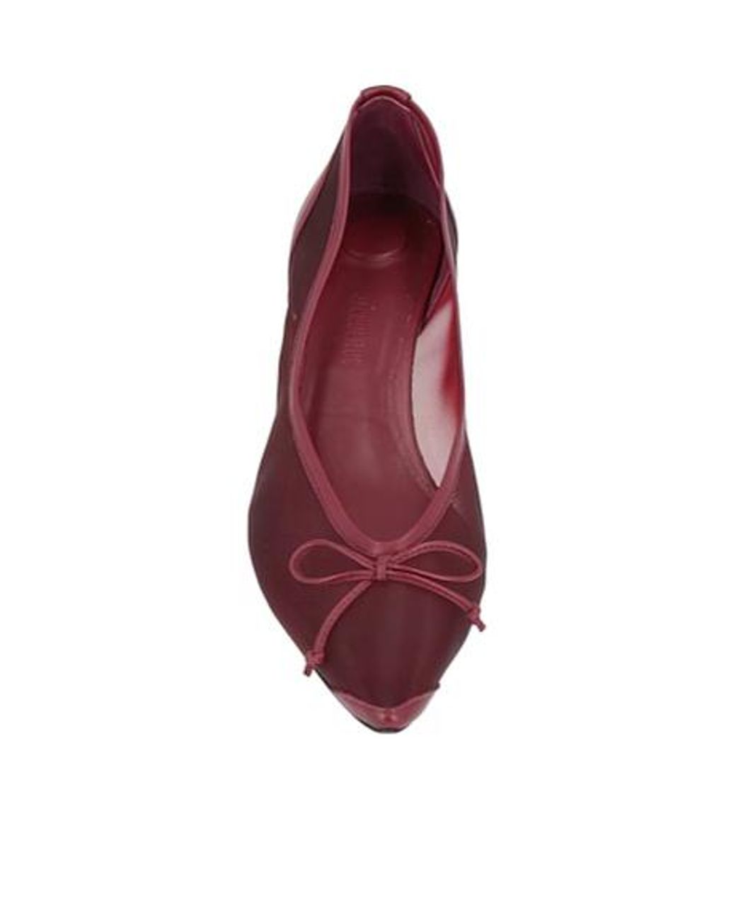 Jacquemus Pink Minimalist Bow High Heels