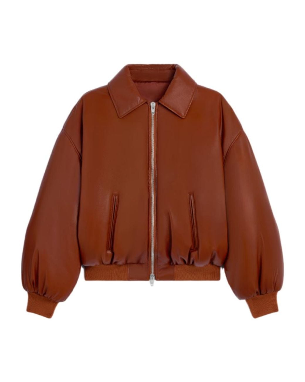 Céline Brown Bomber Jacket