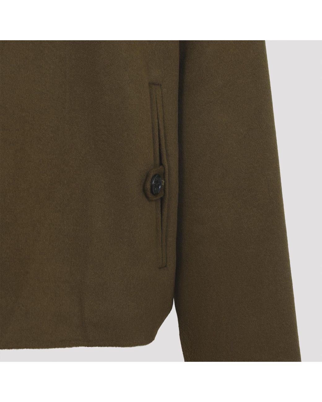 Acne Brown Zip-Up Long Sleeved Jacket for men