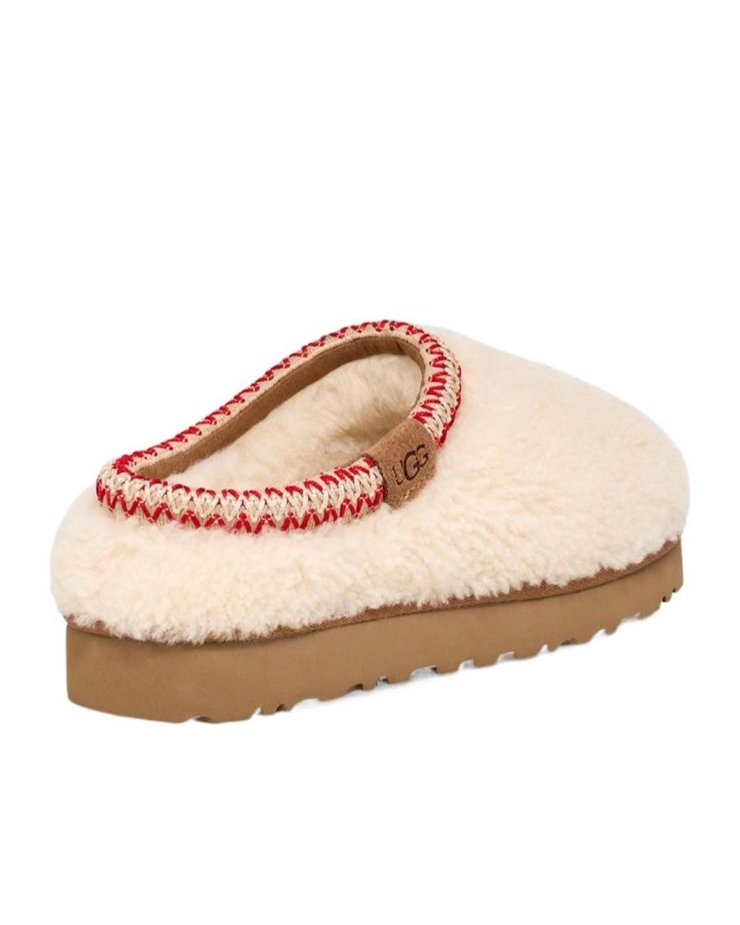 Ugg Pink Tasman Maxi Curly Slippers