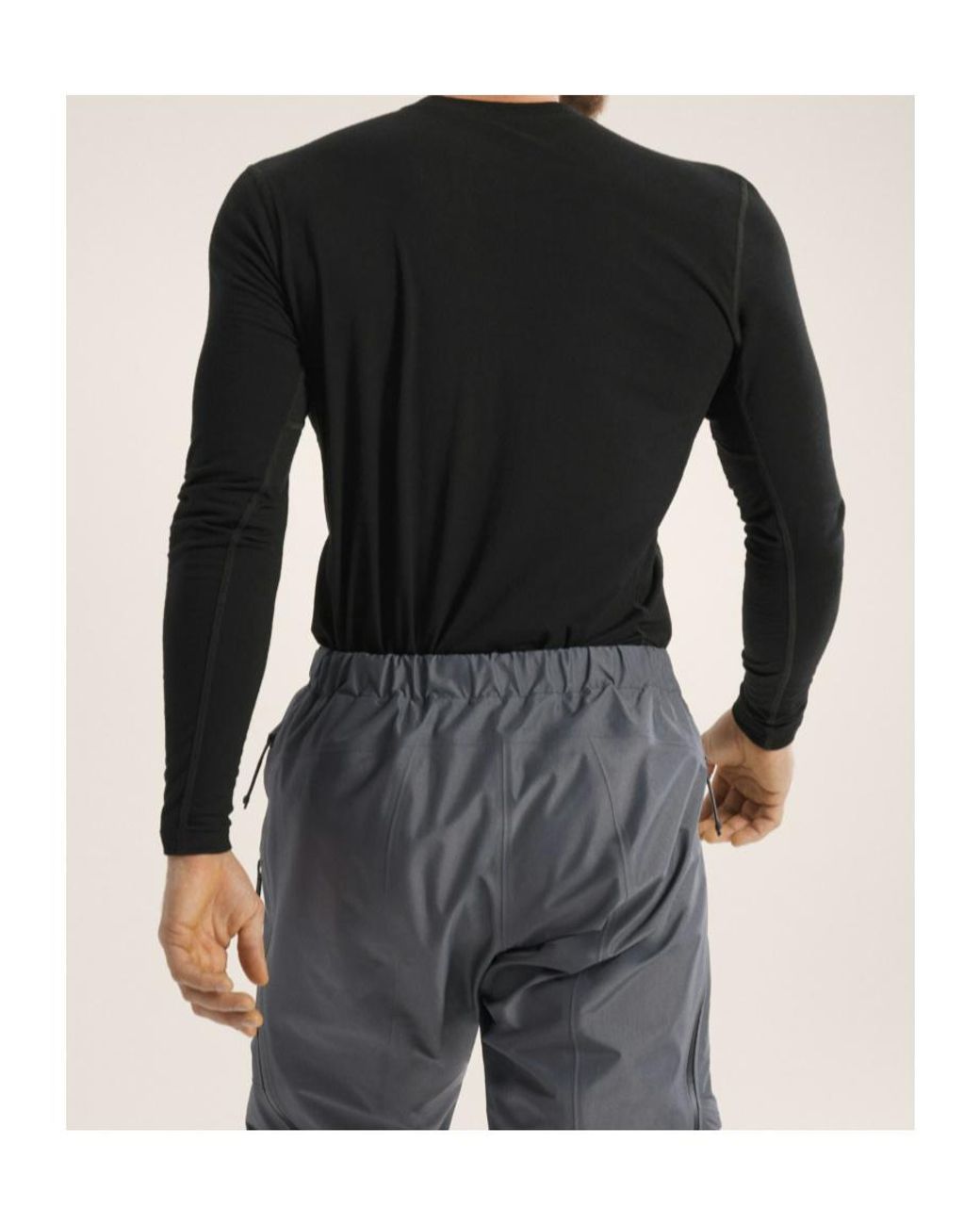 Arc'teryx Black Cold Wx Ls Shirt Ar for men
