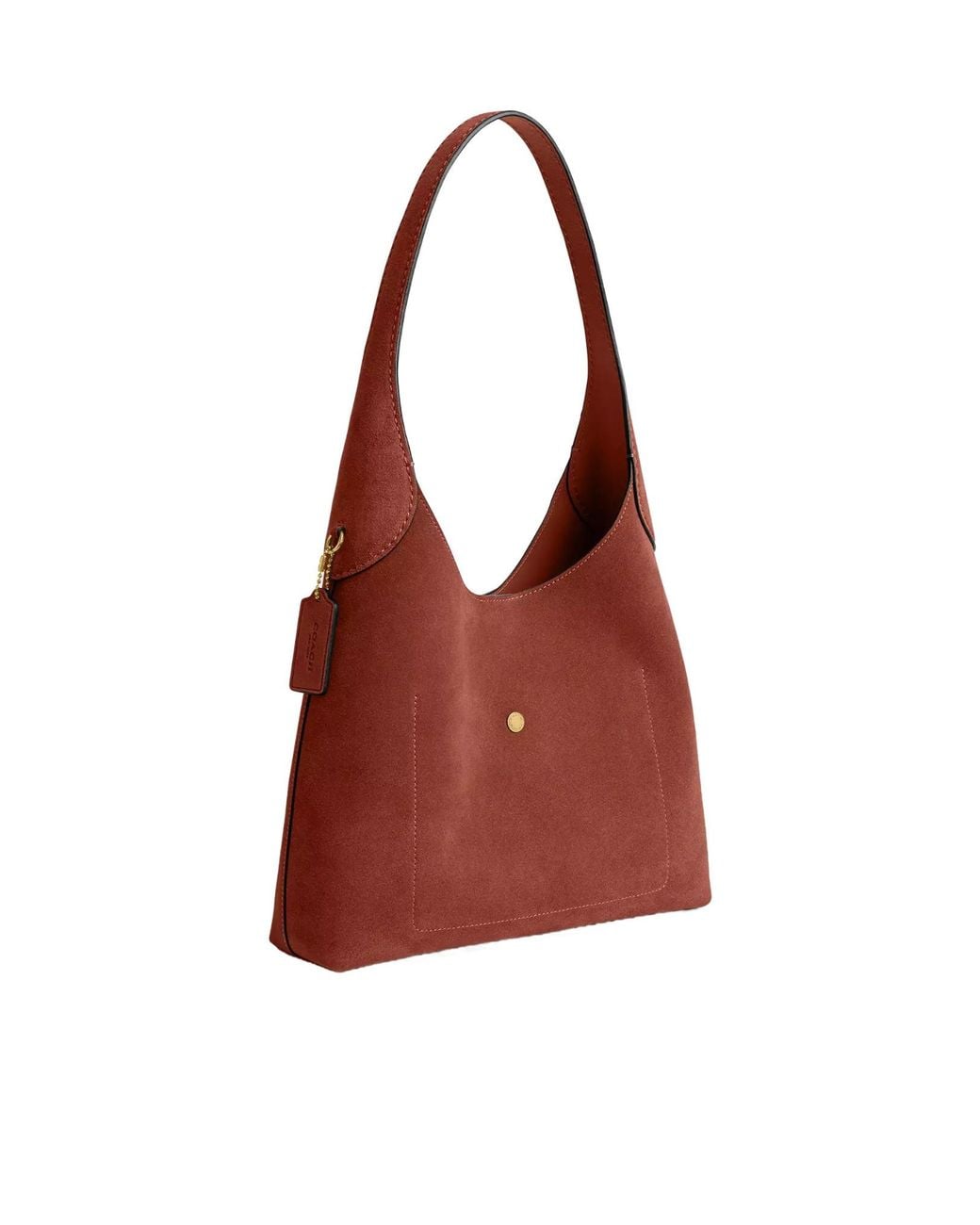 COACH Red Brooklyn 28 Shoulder Bag