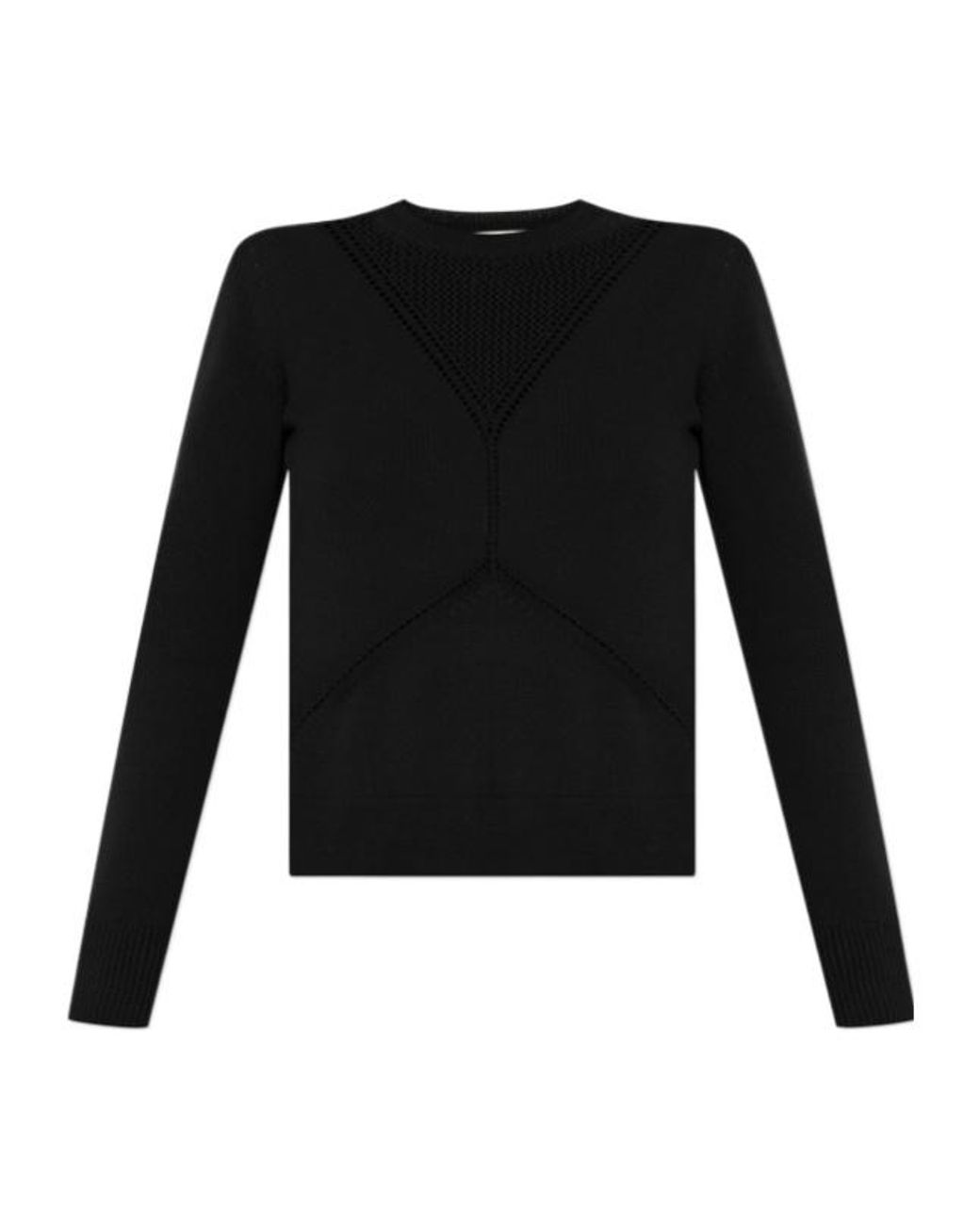 Jil Sander Black Knitted Crewneck Jumper