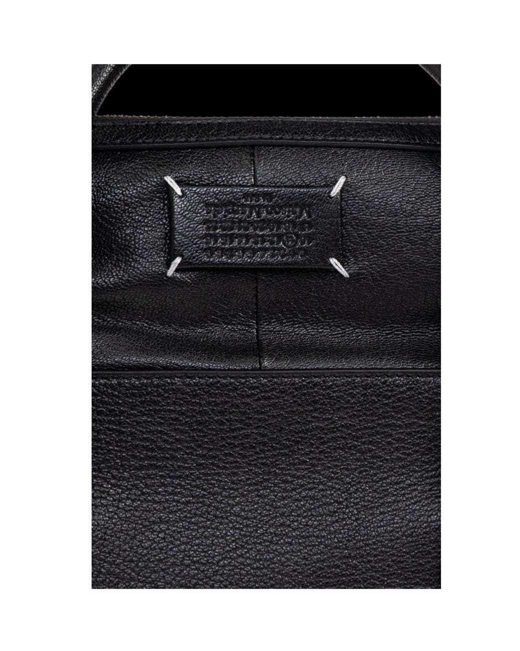 Maison Margiela Black Small 5Ac East West Tote Bag