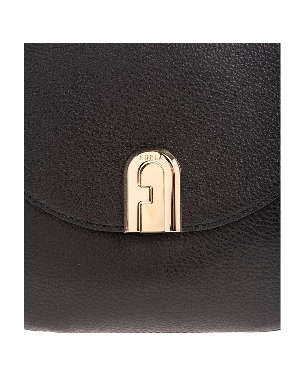 Furla Black 1927 Mini Crossbody Bag