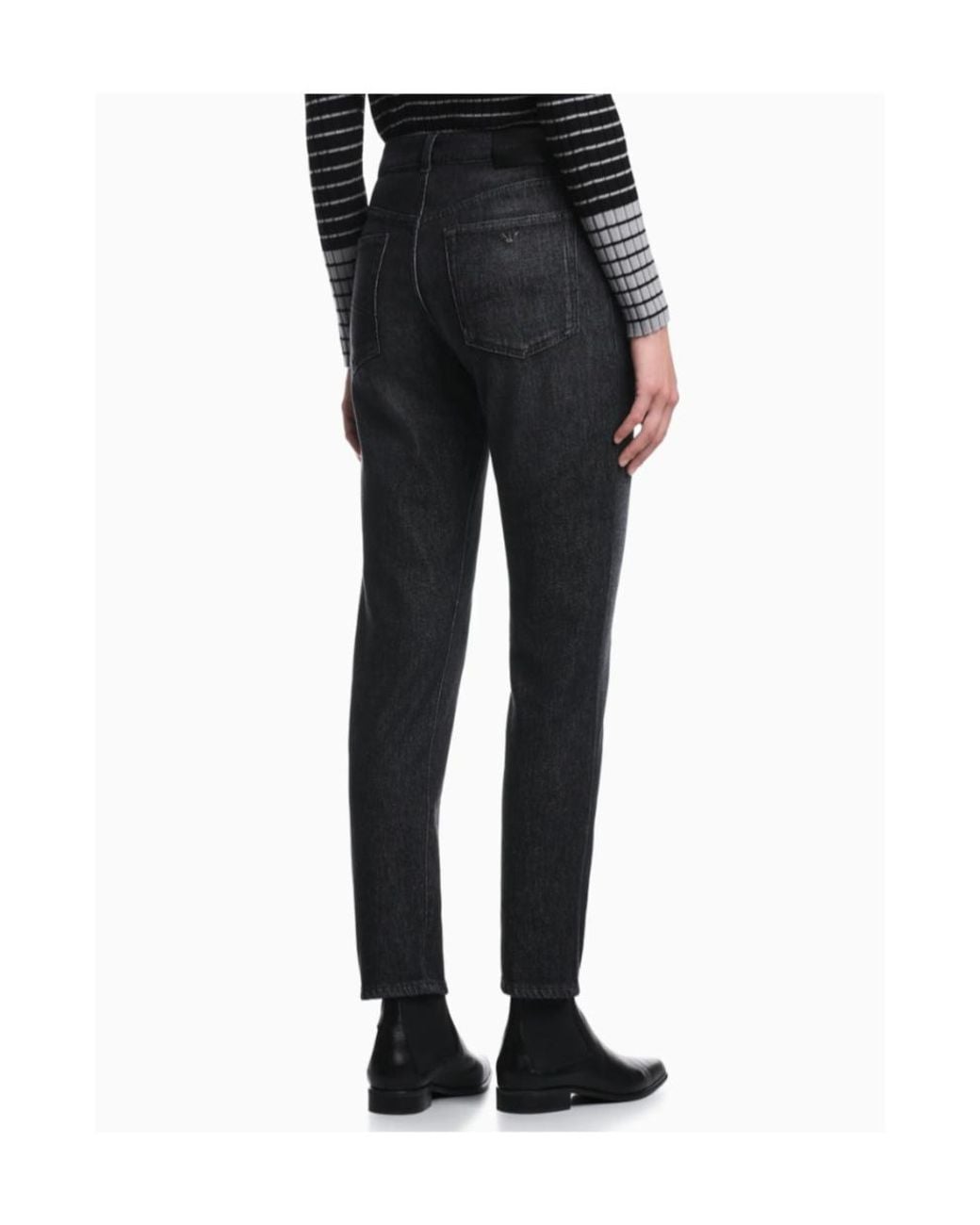 Emporio Armani Gray Slim-Fit Jeans