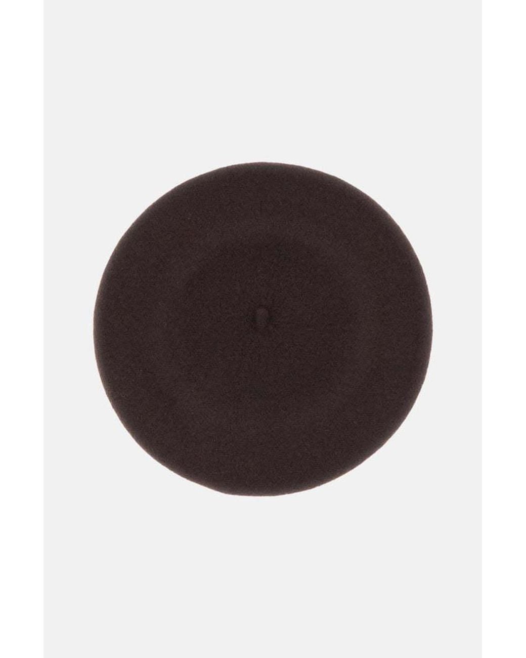 Borsalino Brown Logo Hat