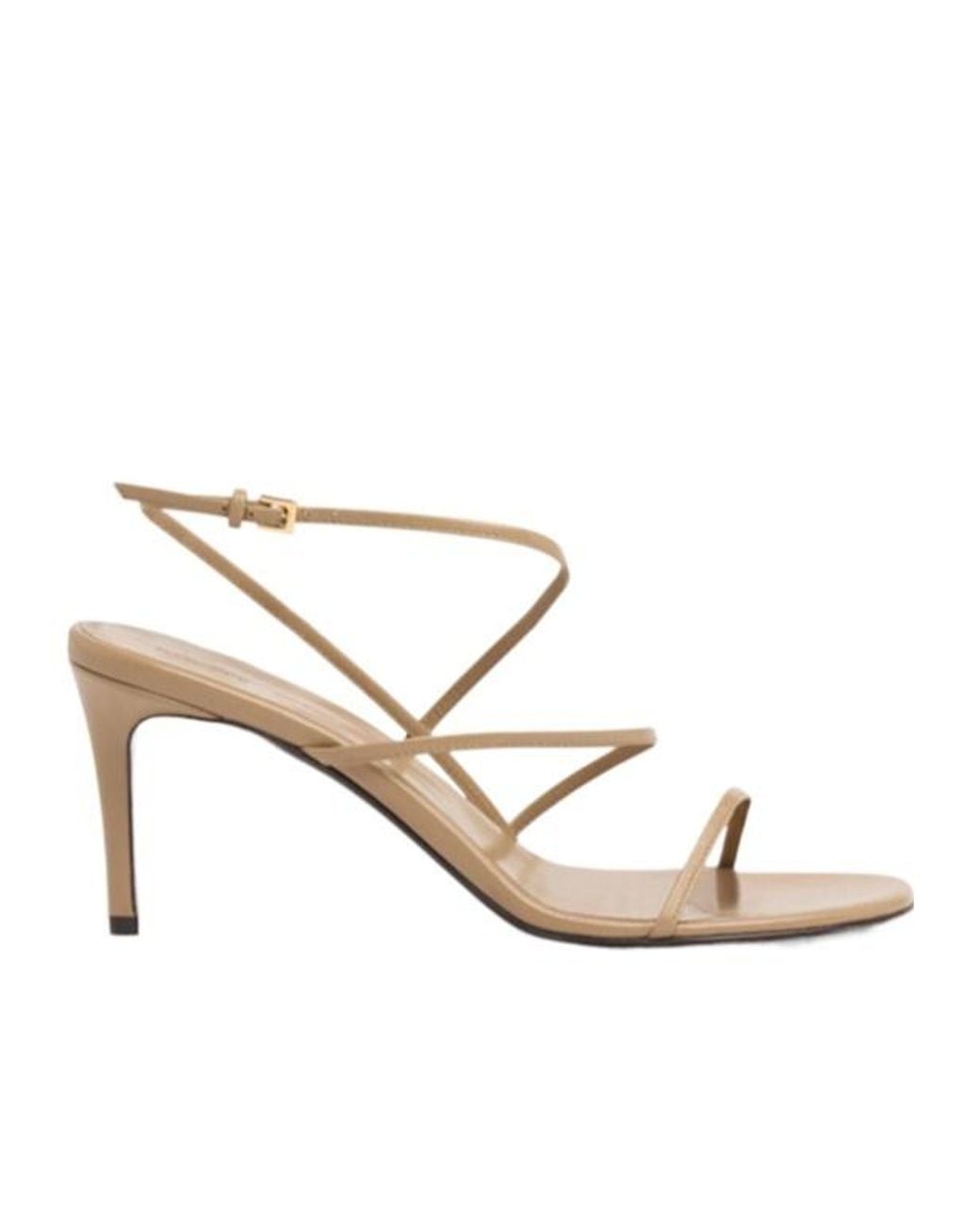 Khaite Metallic Loop High-Heeled Sandals