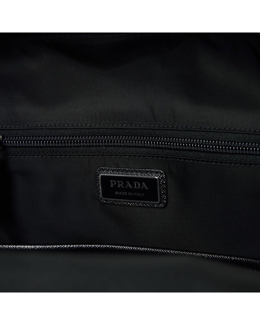 Prada Black Nylon Backpack for men