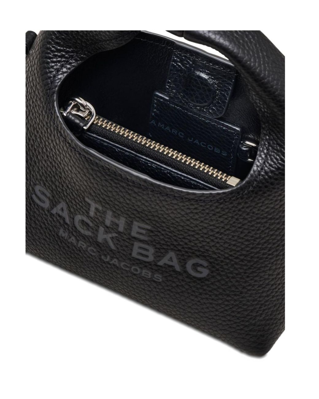 Marc Jacobs Black The Micro Crossbody Sack Bag